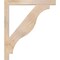 Ekena Millwork Funston Block Smooth Bracket, Douglas Fir, 3 1/2"W x 38"D x 44"H BKT04X38X44FST05SDF - alternate 2